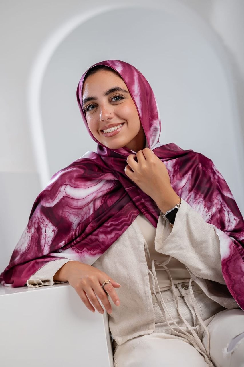 Remas Scarf - Satin Digital