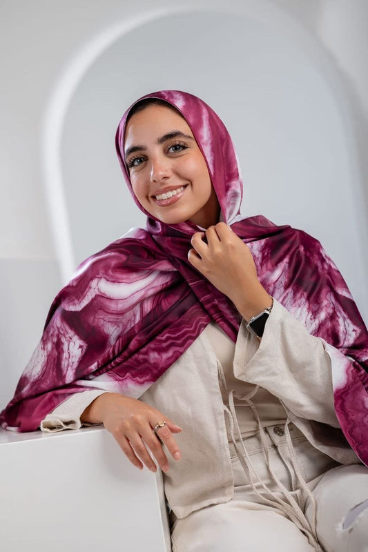 Remas Scarf - Satin Digital