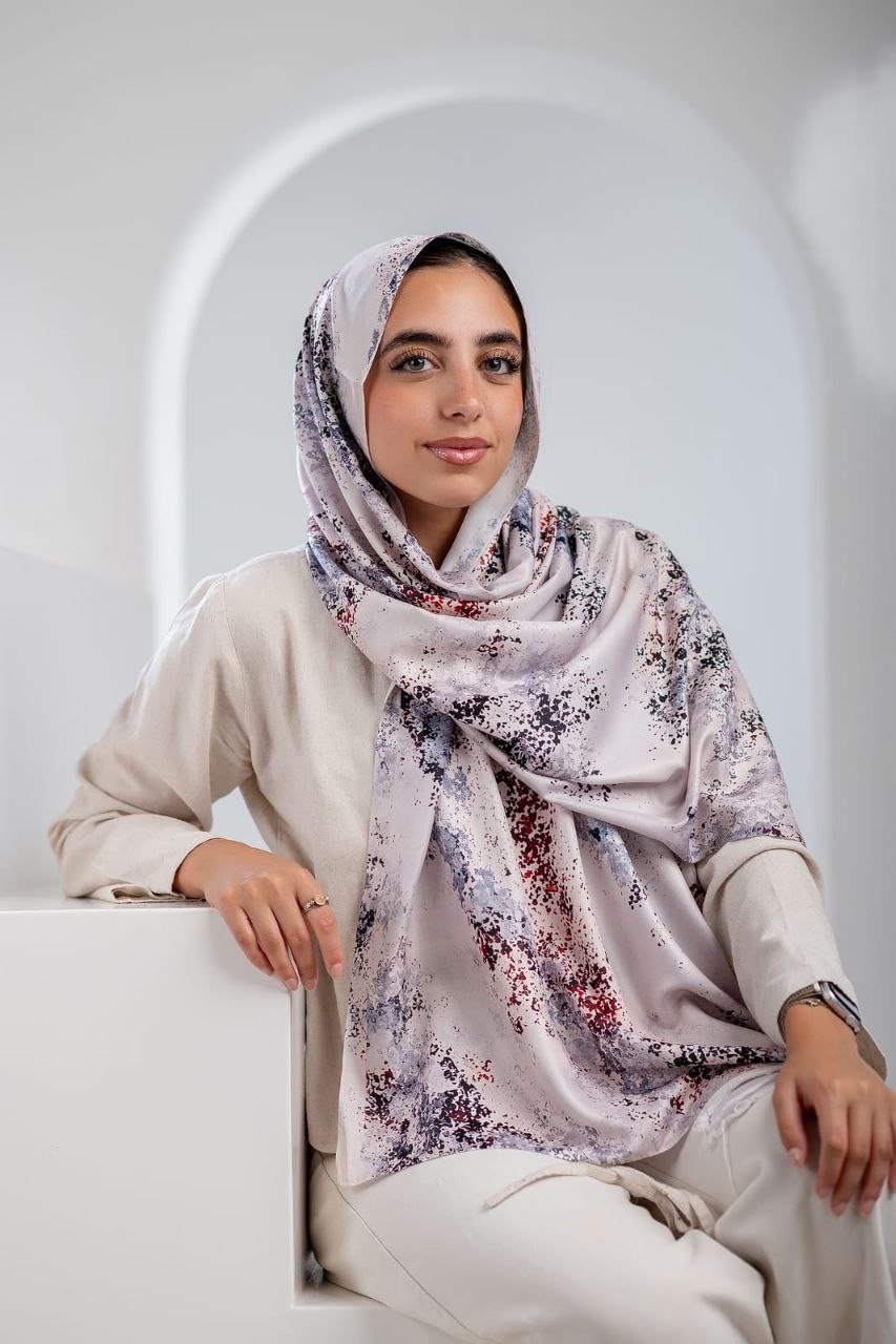 Hana Scarf - Satin Digital