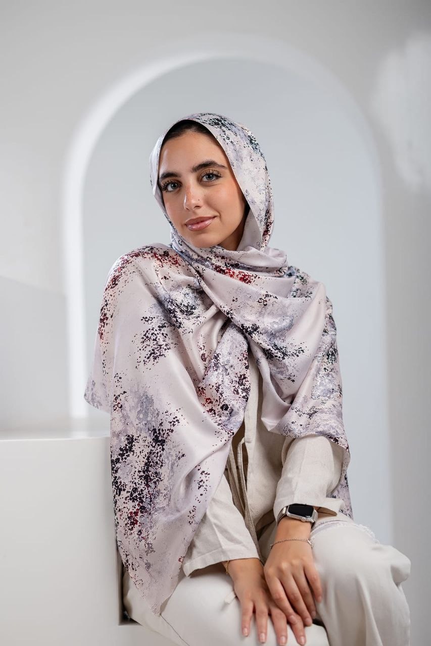 Hana Scarf - Satin Digital