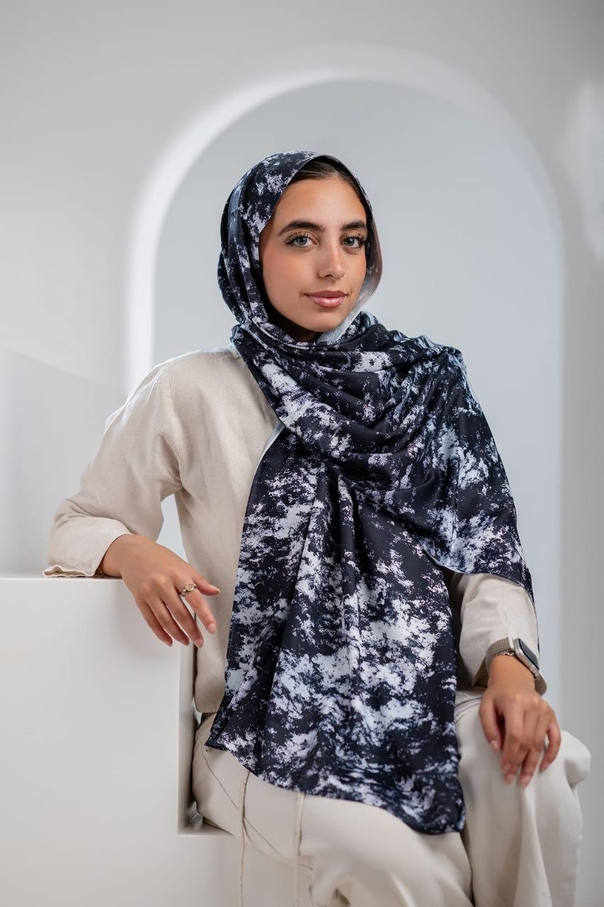 Rima Scarf - Satin Digital