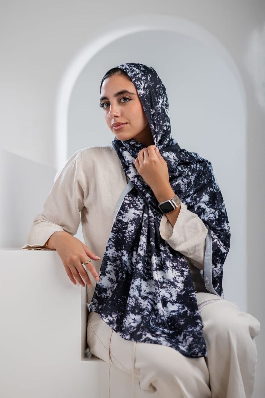 Rima Scarf - Satin Digital