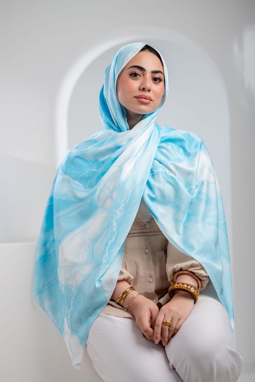 Lara Scarf - Satin Digital