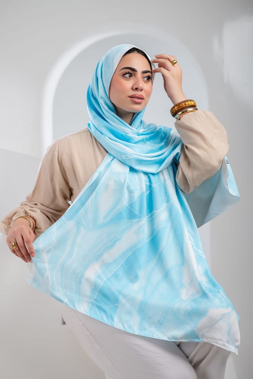 Lara Scarf - Satin Digital