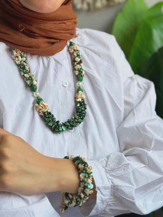 Karmen Set - Agate Stones
