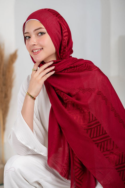 Raneen Scarf - linen Iranian