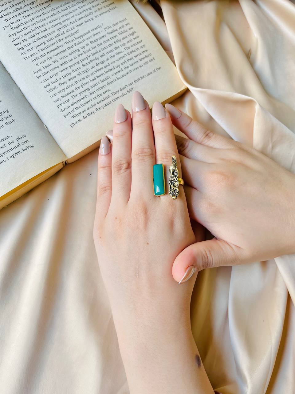 Leaf Stone Set – Copper