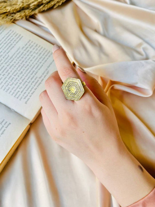 Cagla Ring - Pure Copper