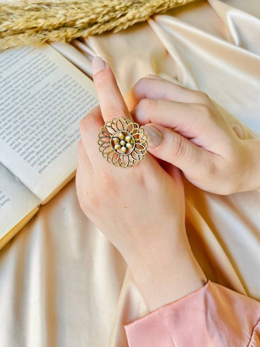 Seyyal Ring - Pure Copper