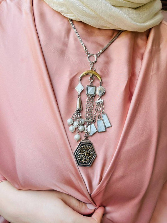 Rana Necklace - Silver Plated