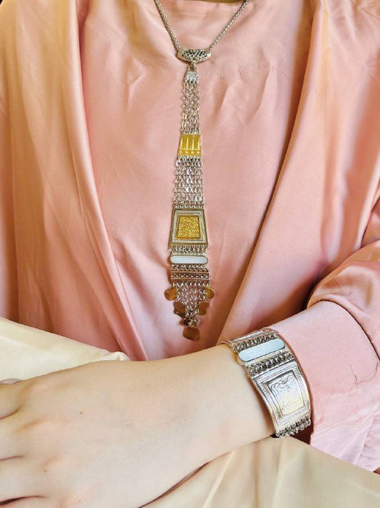 New Arabian Set - Silver Plated And Gold  Plated