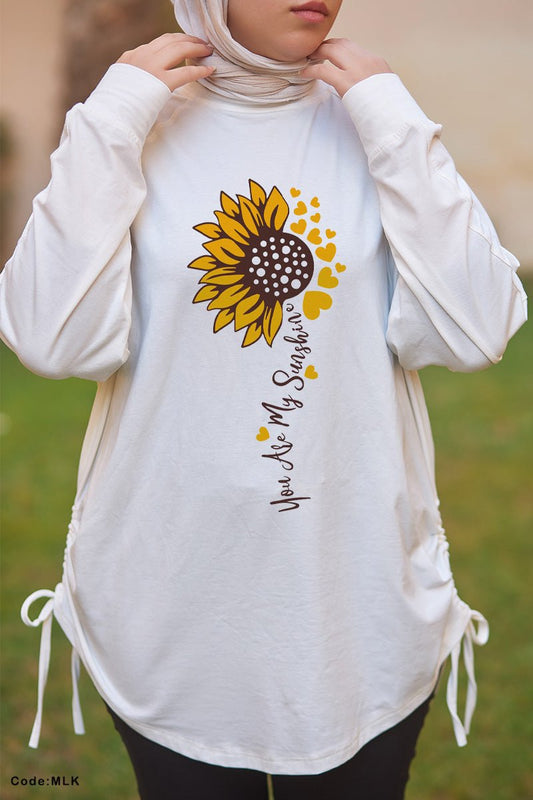 Sun Woman T-shirt - Cotton