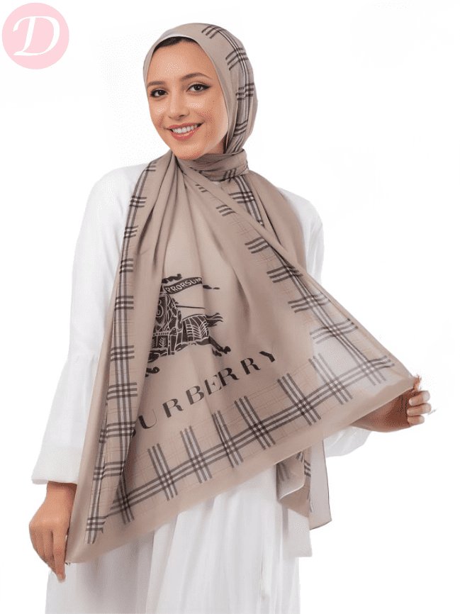 Asma Scarf - Crepe Digital