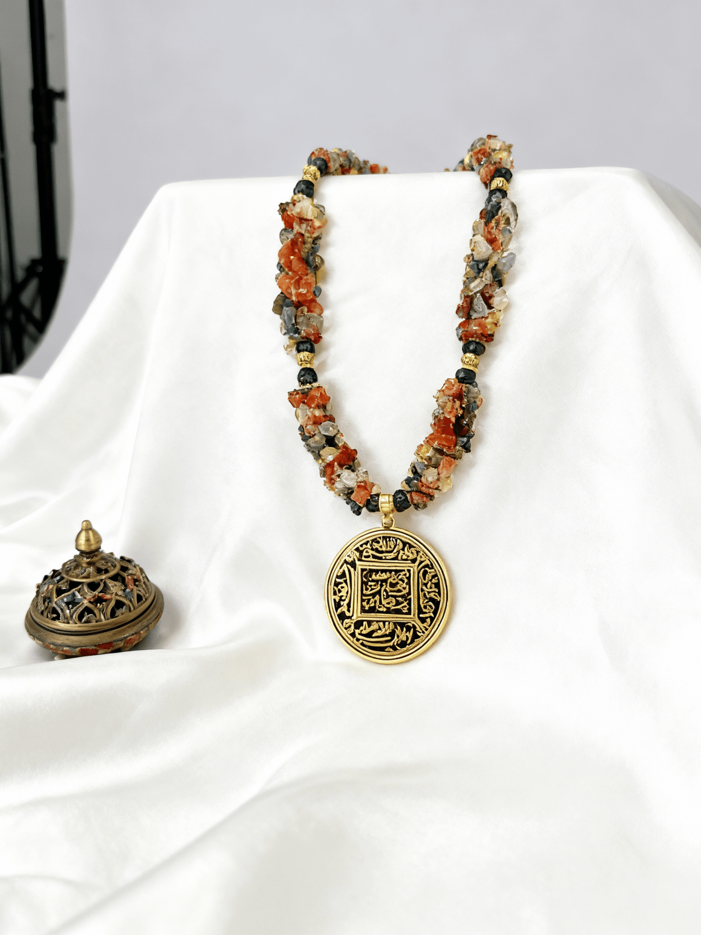 Farida Broken Agate Necklace