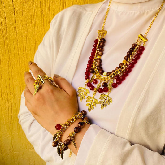 Glamour Set - Agate Stones