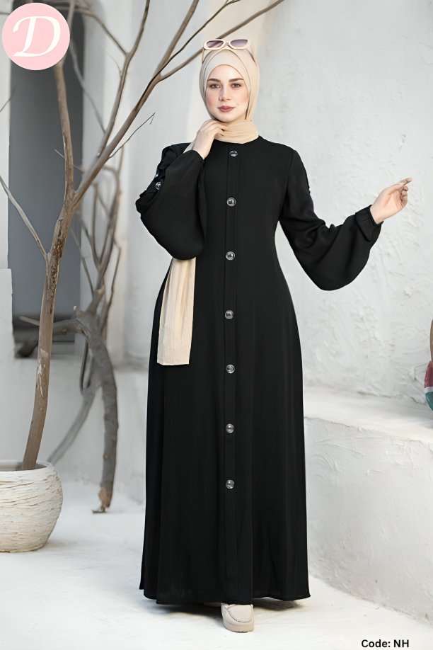 Mayar Abaya - Crepe