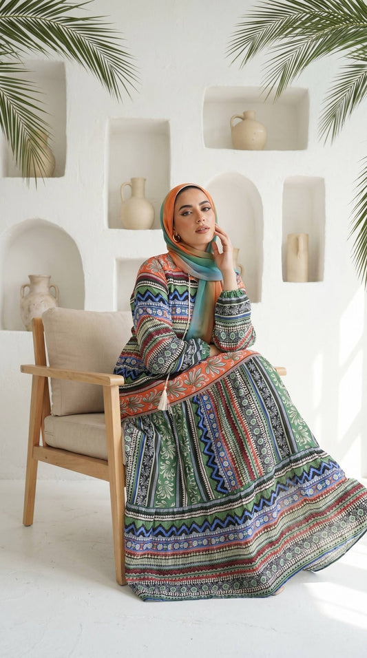Mirage Cotton Dress