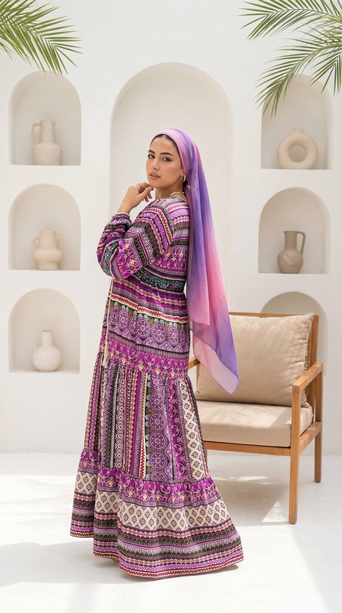 Mirage Cotton Dress