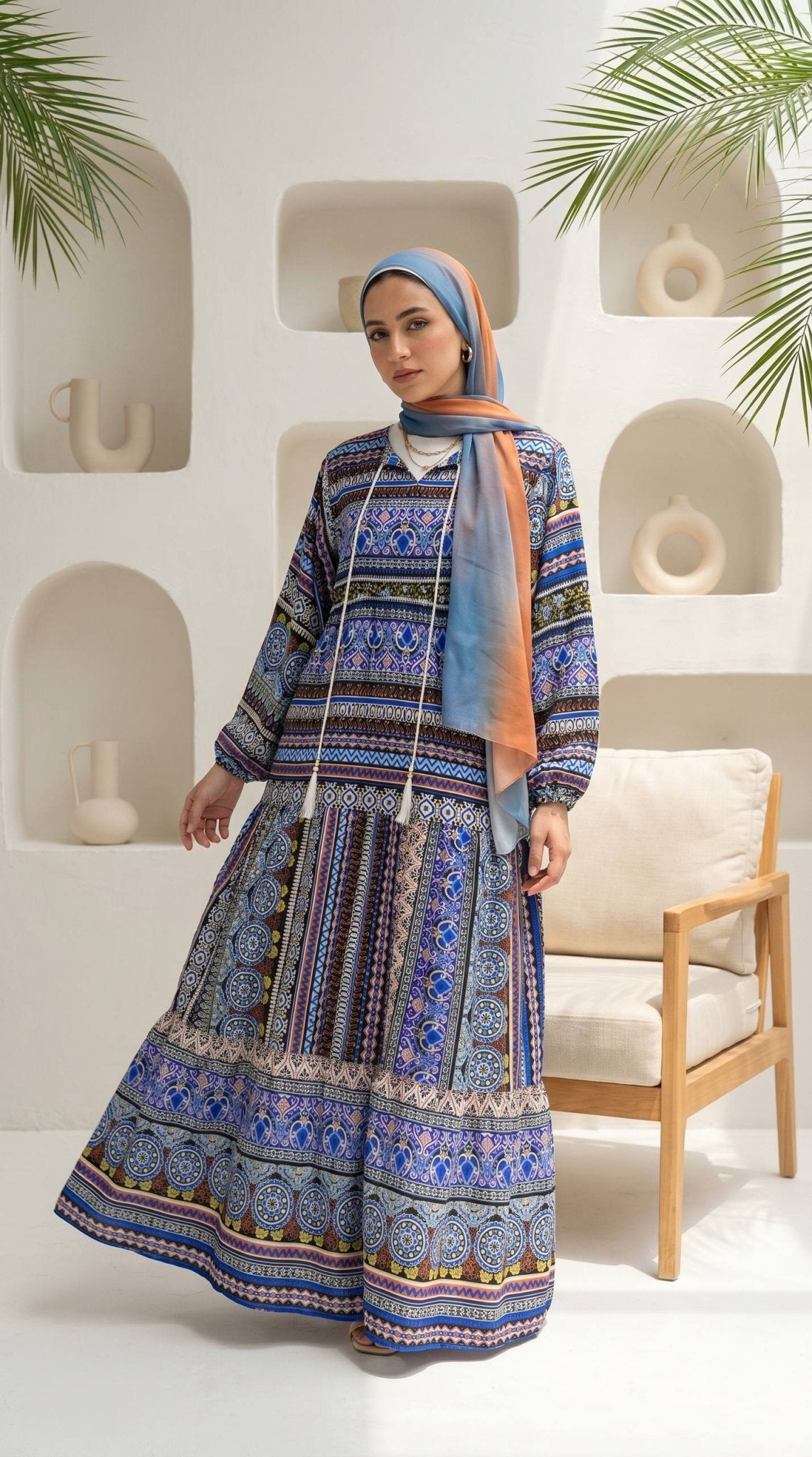 Mirage Cotton Dress