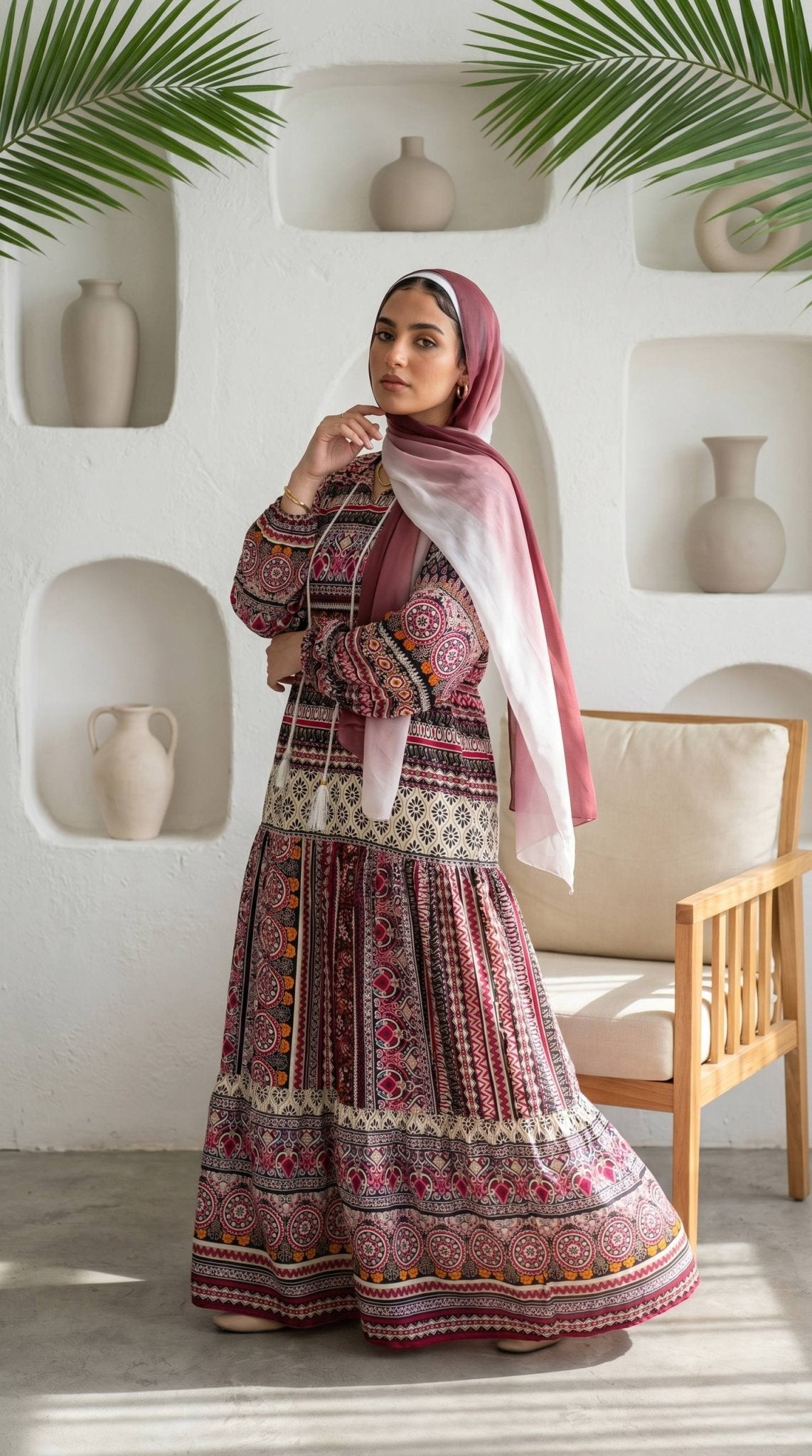 Mirage Cotton Dress