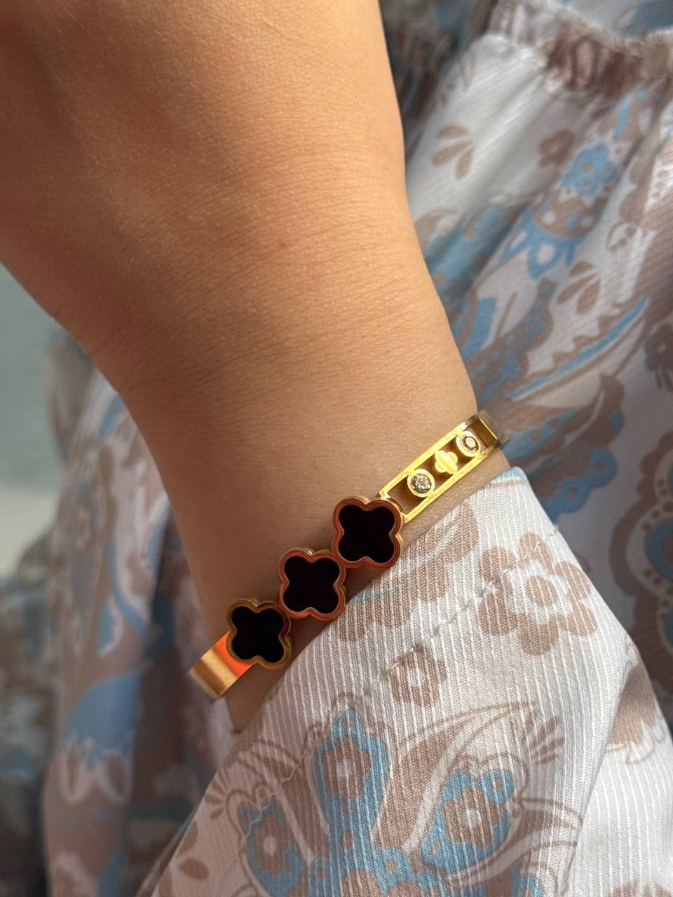 Tara Bangle - Stainless Steel