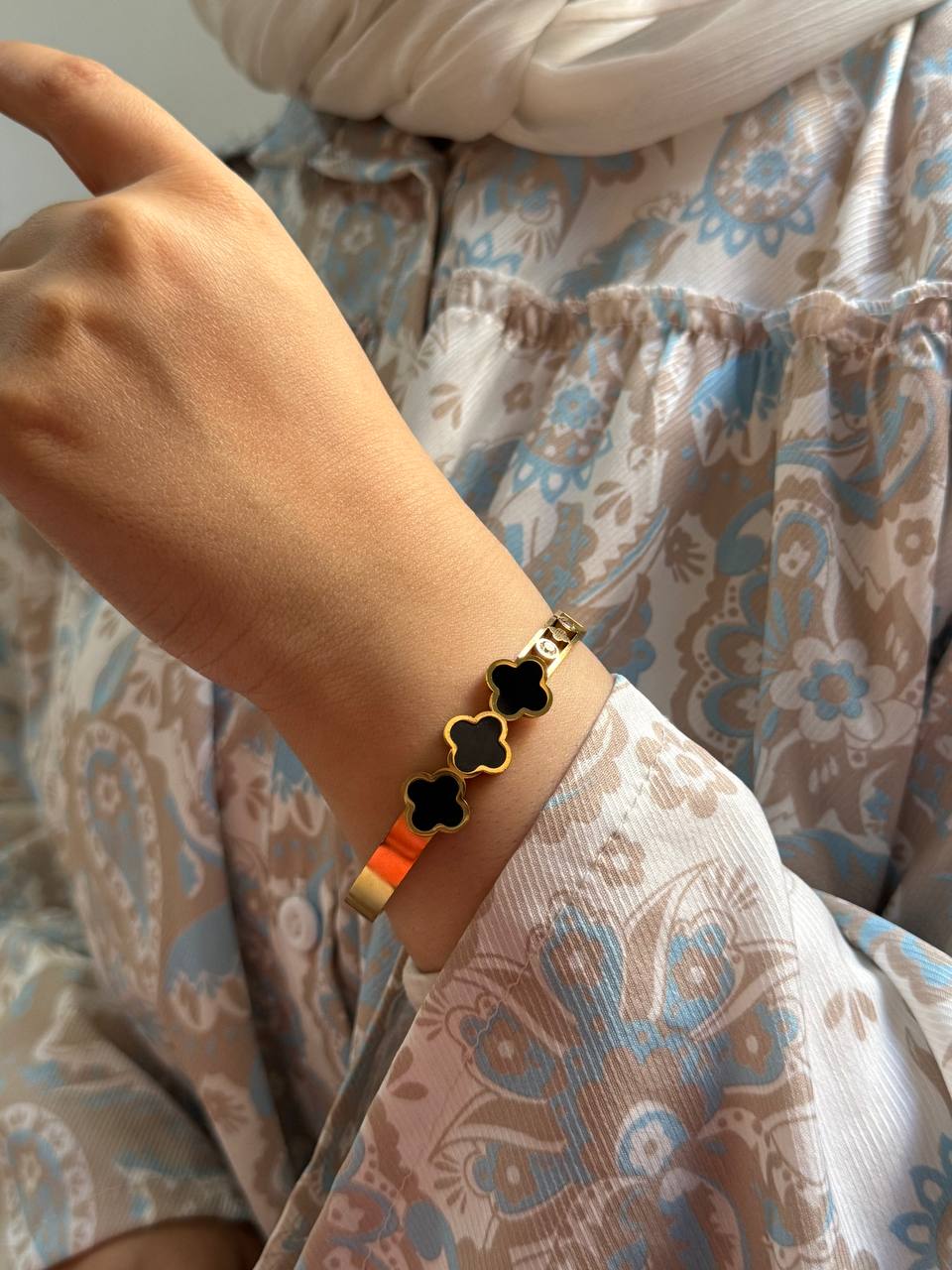 Tara Bangle - Stainless Steel