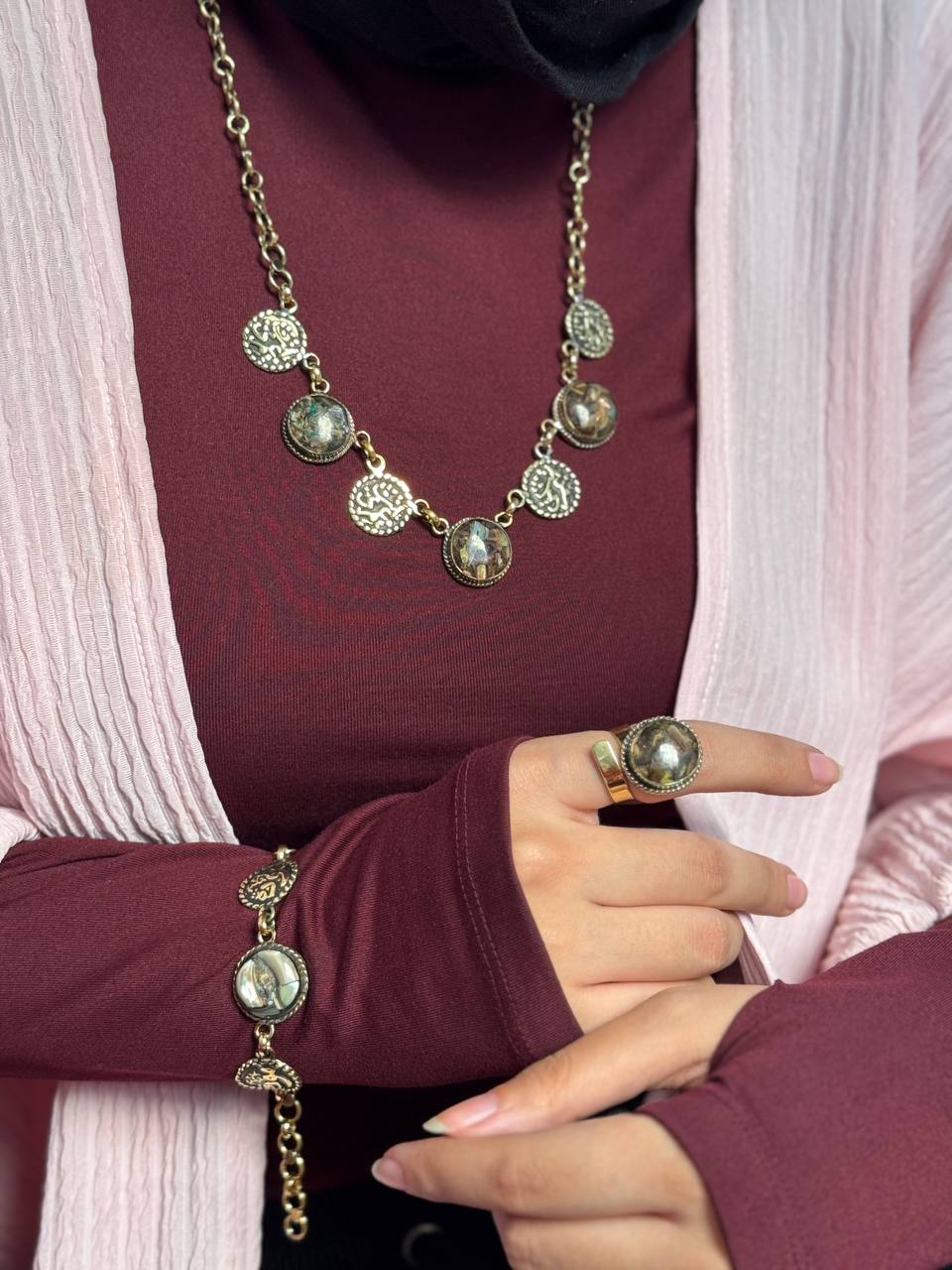 طقم داليا - نحاس خالص