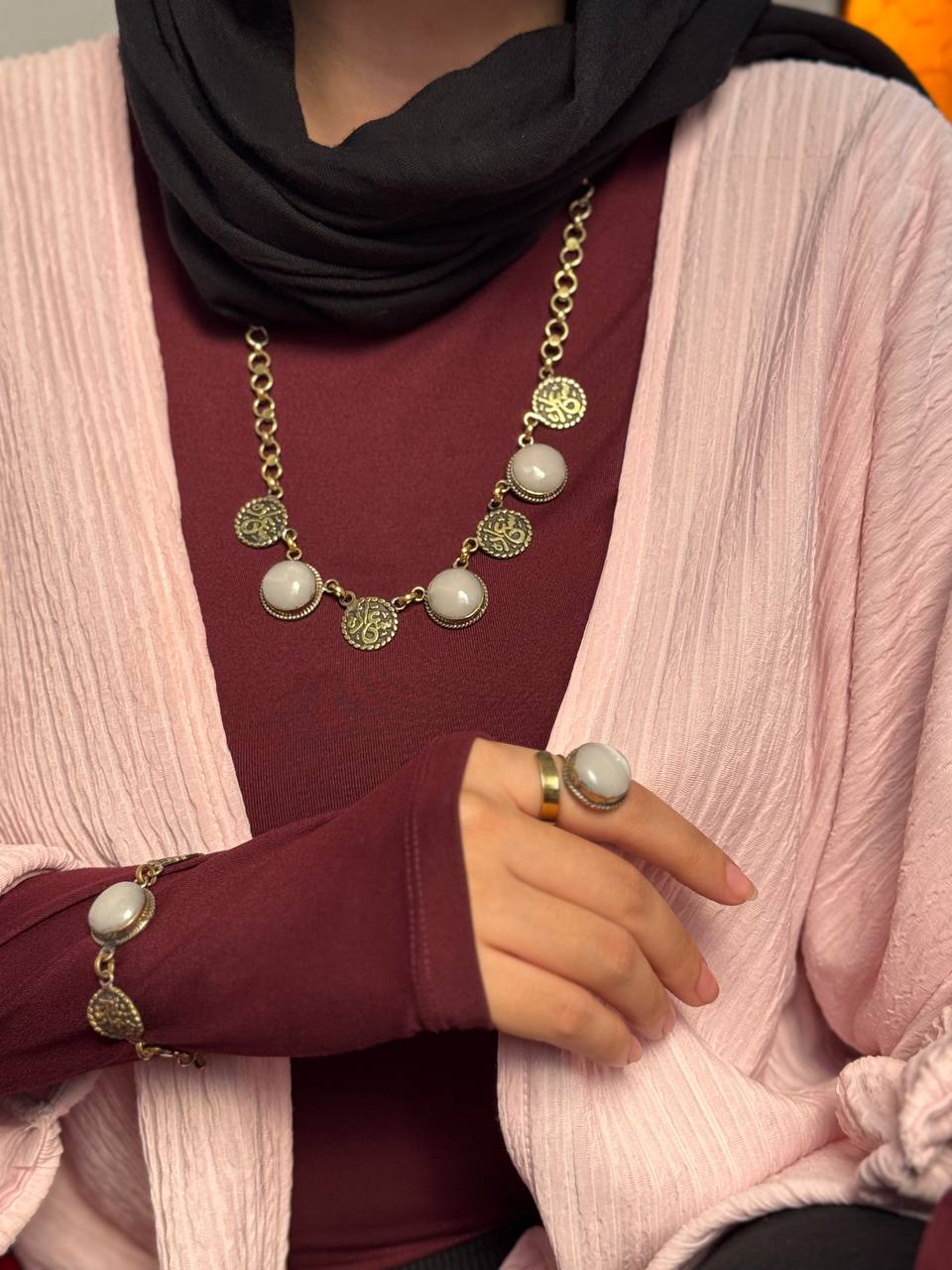 طقم داليا - نحاس خالص