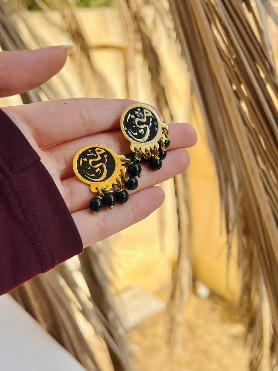 أقراط واديدا - نحاسية