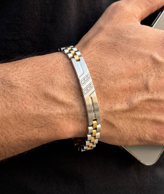 Manly Men Bracelet - Stainless Steel