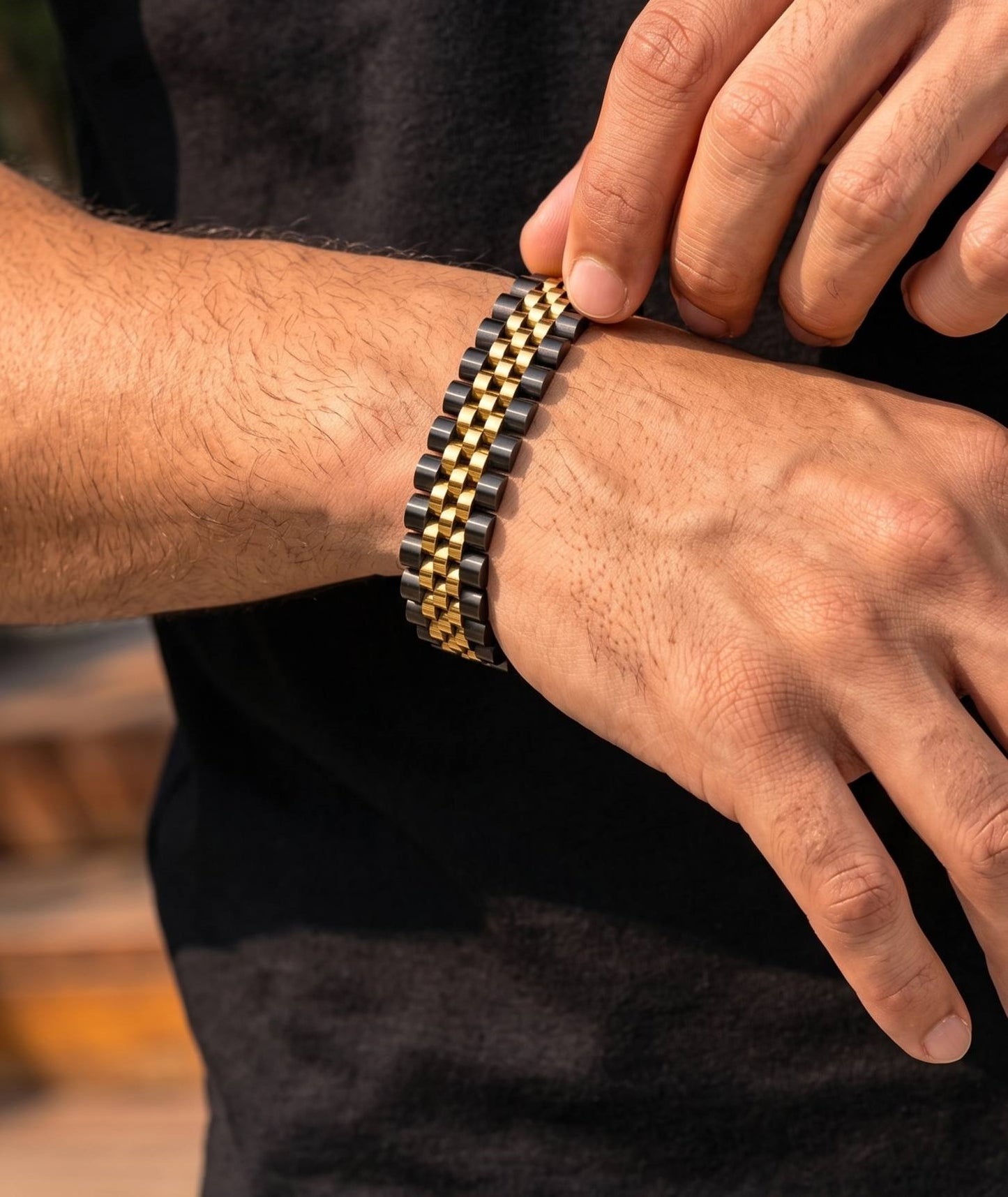 King Steel Men Bracelet - Stainless Steel