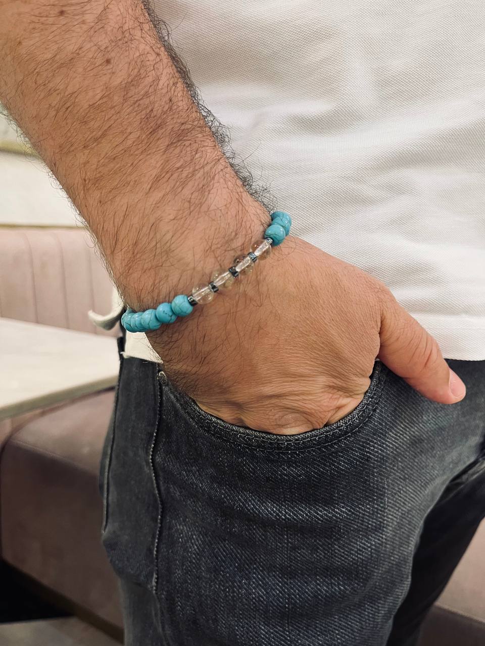 طقم مروان - أساور عقيق