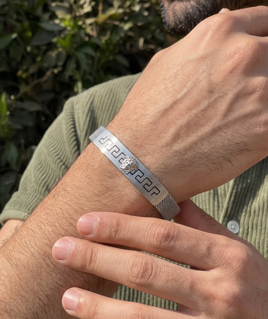 Jad Bracelet - Stainless Steel