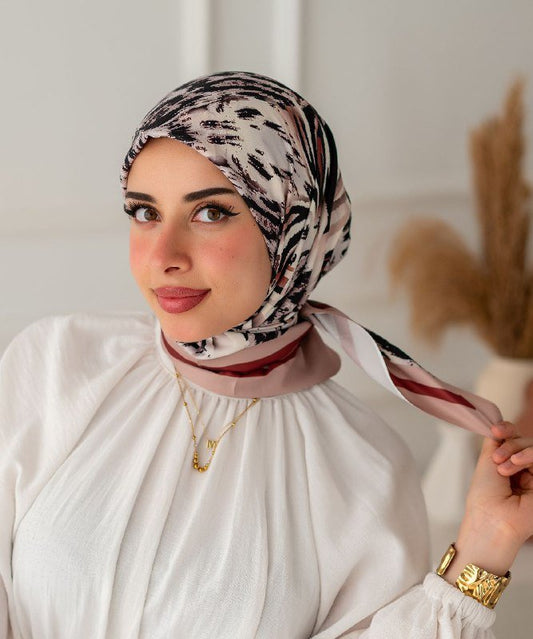 وشاح سالي - قطن وساتان