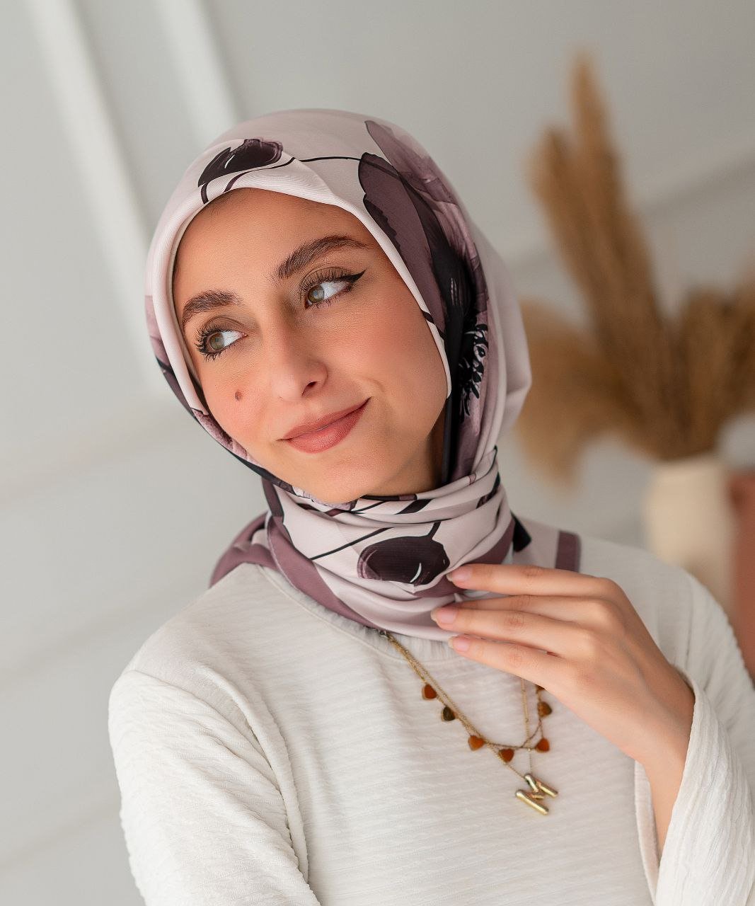 وشاح سالي - قطن وساتان