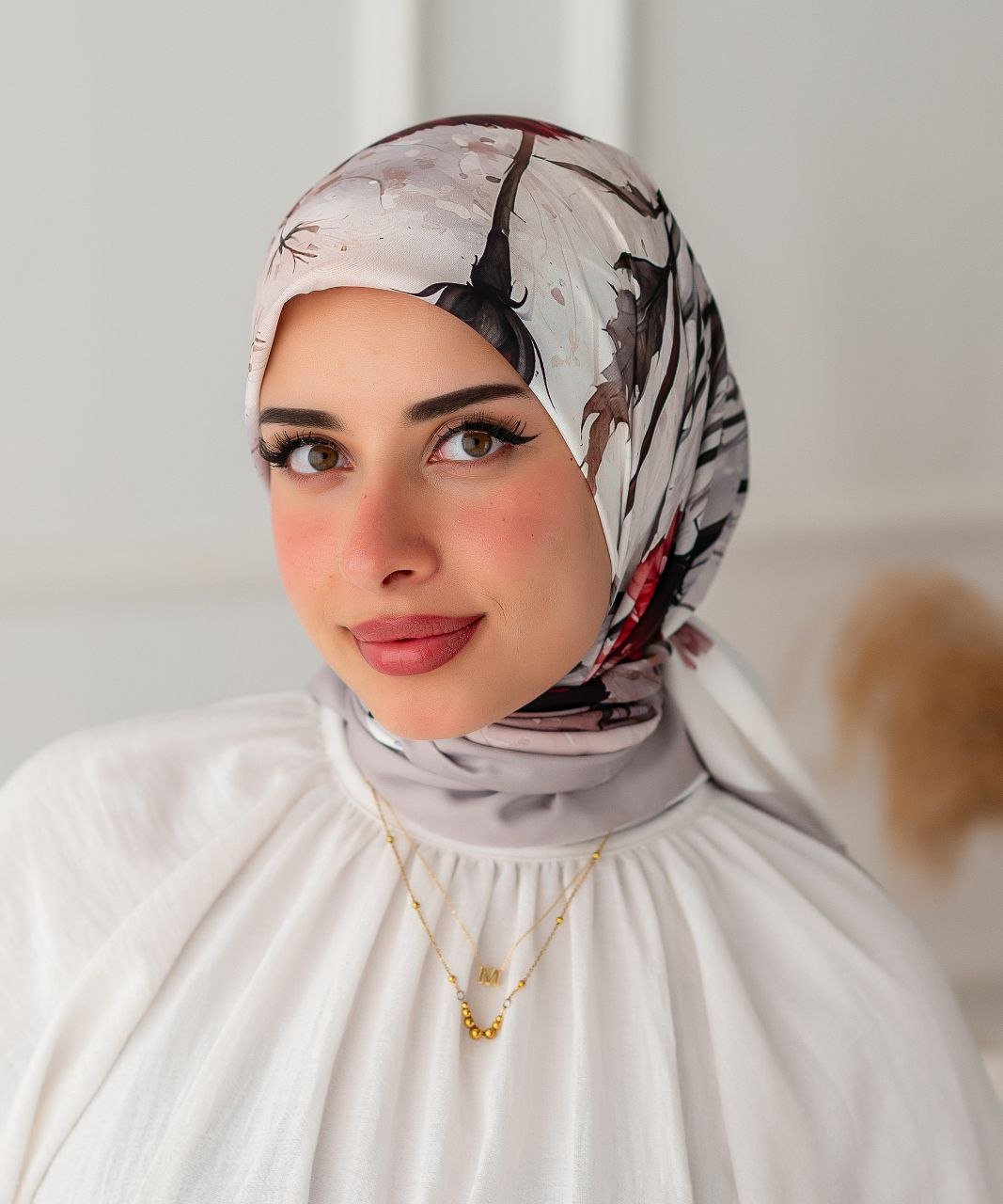 وشاح سالي - قطن وساتان