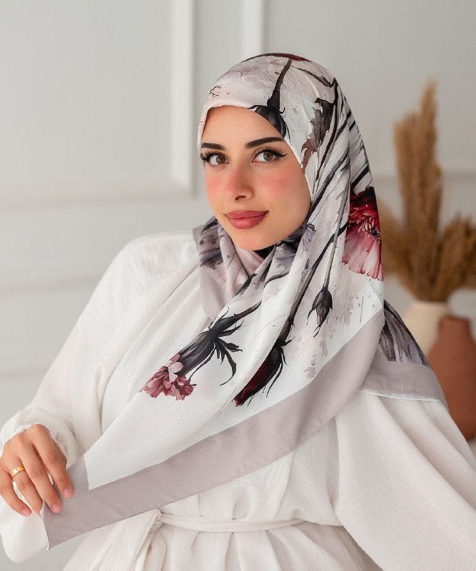 وشاح سالي - قطن وساتان