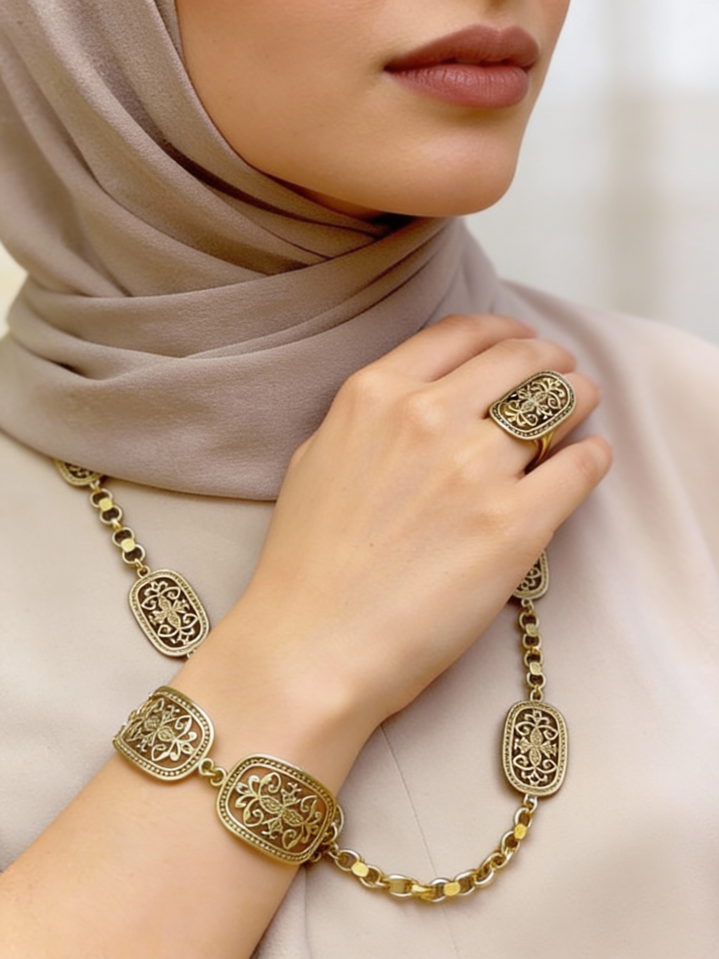 Mariam Set - Pure Copper