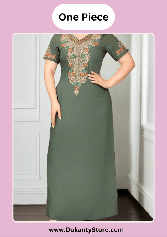 Basma Jalabiya - Cotton