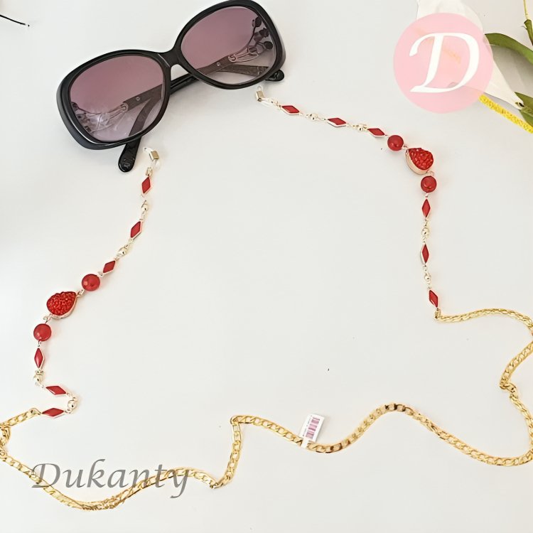 Aya Glasses Chain - Gold plated