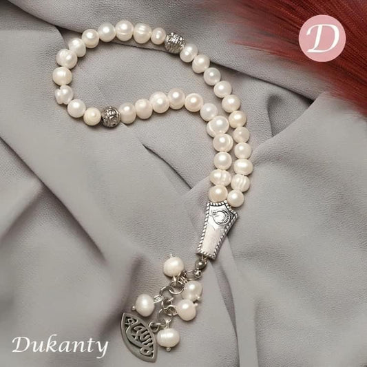 Sama Royal Rosary - Natural Pearl