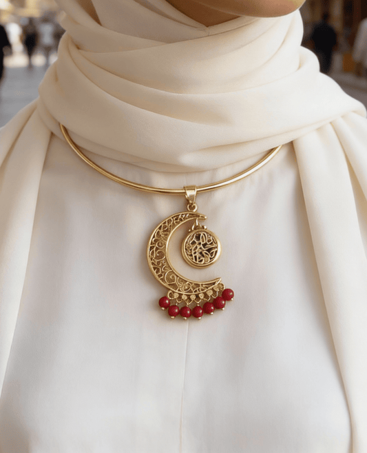 قلادة شمس - نحاس نقي