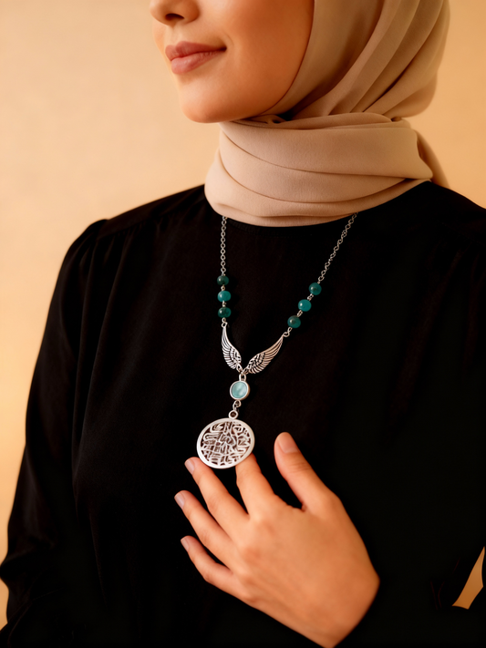 Najla Necklace - Silver Plated