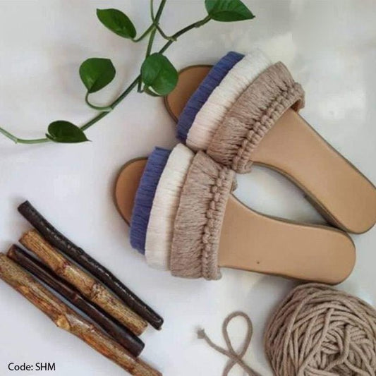 Dalida Slippers - Leather
