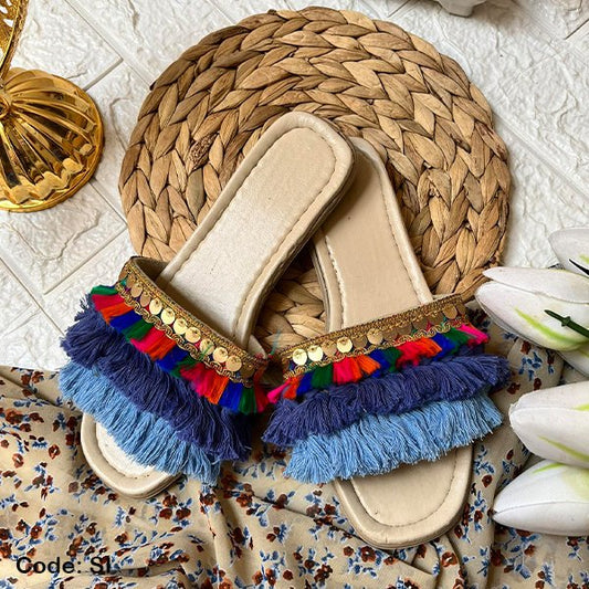 Marwa Handmade Slippers - Leather