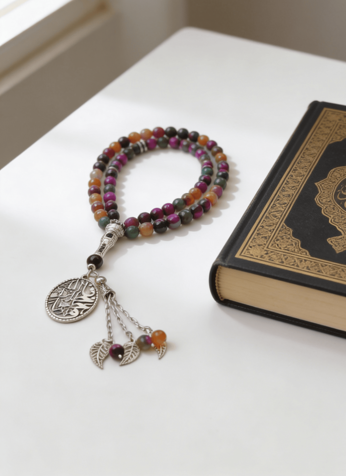 Colorful Rosary - Agate Stones