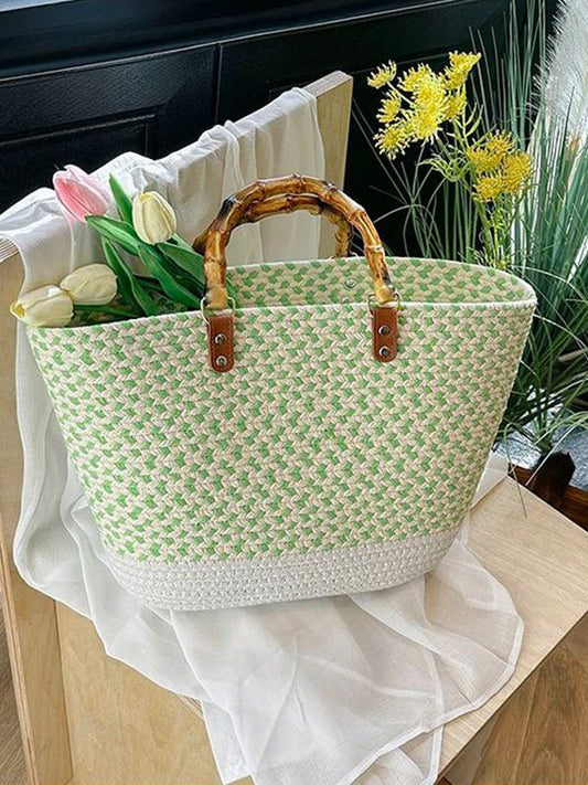 Marwa Beach Bag - Wicker