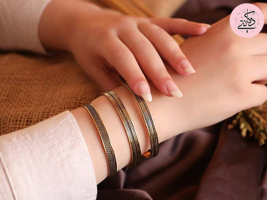 Brianna Bracelets Set - Pure Copper