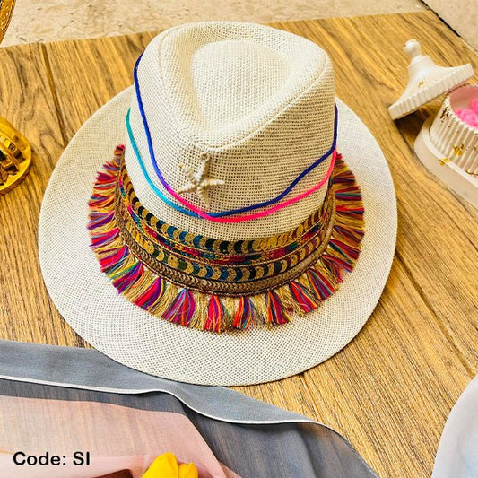 Doha Handmade Chapeau - Burlap