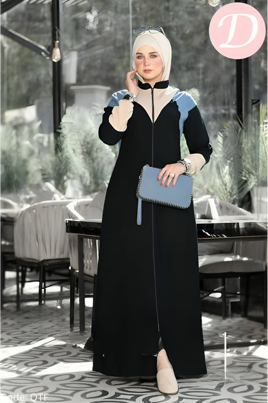 Toka Abaya - Gabardine